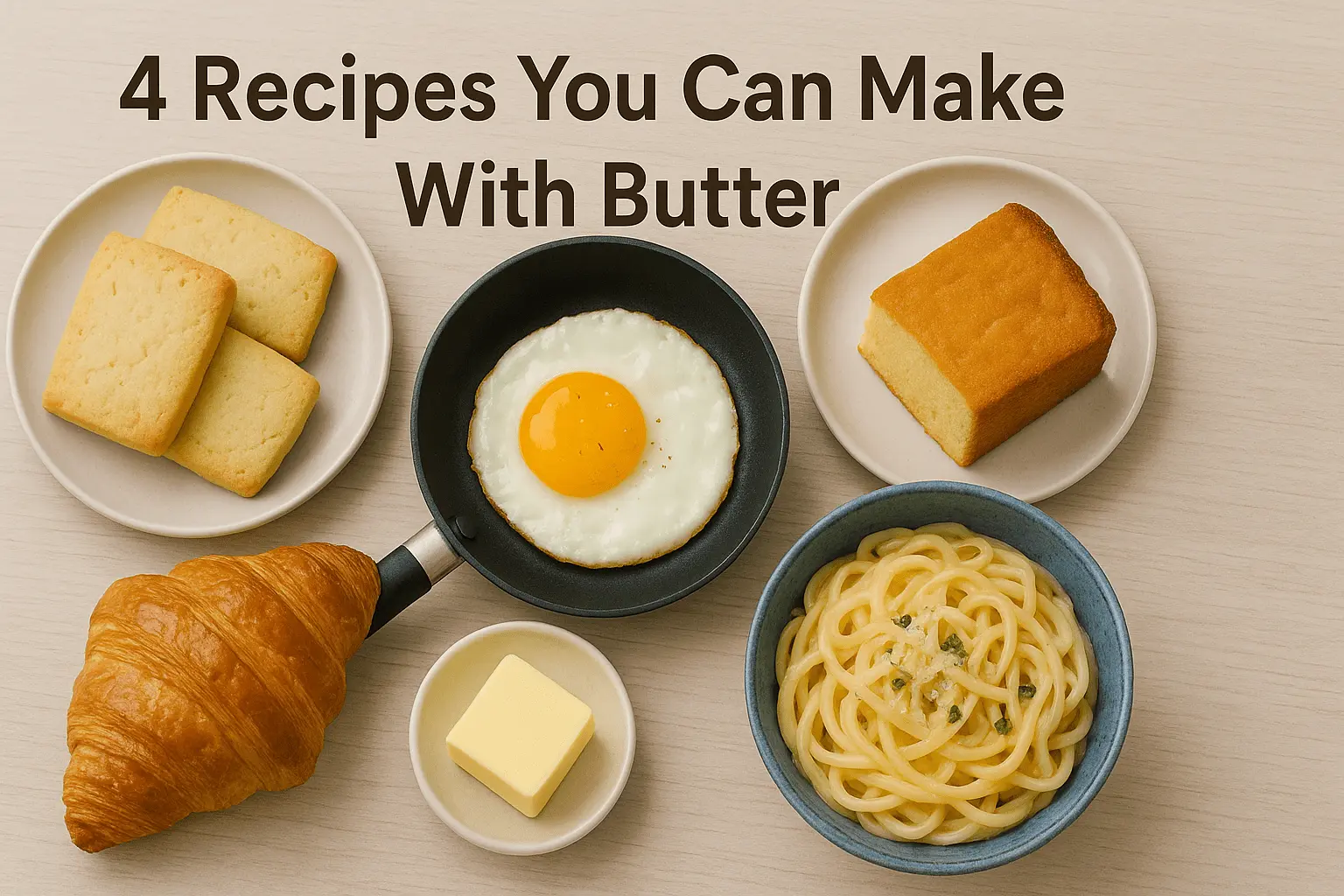 4 Delicious and Easy Recipes You Can Make With Butter